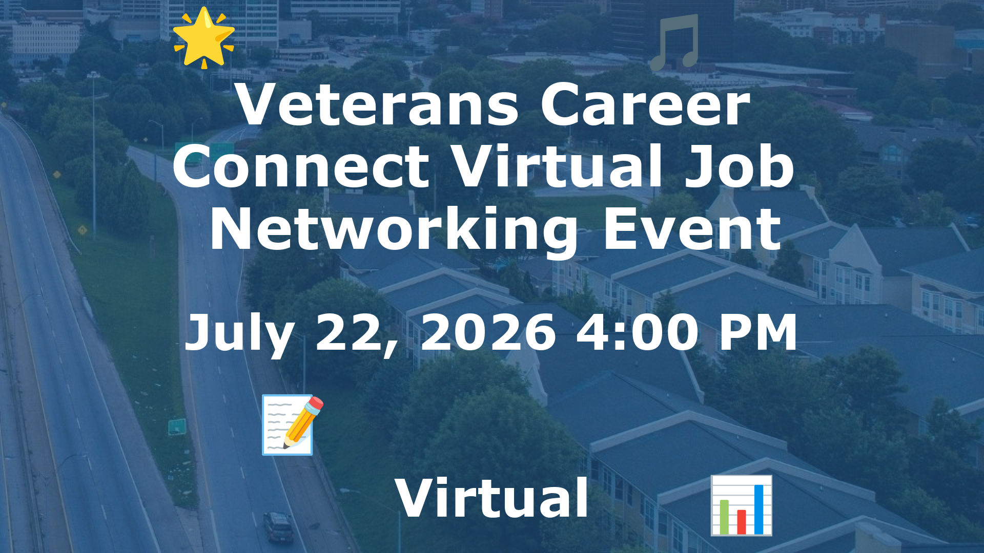 Veterans Career Connect Virtual Job  Networking Event event image
